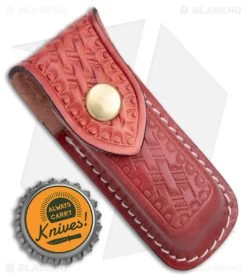 Victorinox Red Leather Zermatt Large Belt Pouch -Knife Shop Victorinox Zermatt Belt Pouch Large BHQ 109319 jr bottlecap