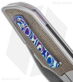 Wehr Knives Timascus Clip + Backspacer For Production Lukas-P Knife 11 Wehr Knives Timascus Clip + Backspacer For Production Lukas-P Knife -Knife Shop Wehr Knives Timascus Clip Backspacer Set BHQ 123898 jr green micarta