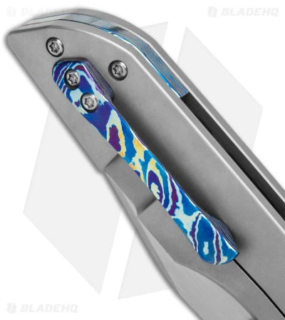 Wehr Knives Timascus Clip + Backspacer For Production Lukas-P Knife 5 Wehr Knives Timascus Clip + Backspacer For Production Lukas-P Knife - Image 3