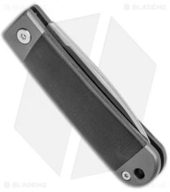 Wesn Goods The Henry Black G10 (2.25" Satin) -Knife Shop Wesn Goods The Henry Black G 10 Gray Satin WESN072 BHQ 121880 jr side