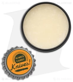 Wicked Wax By DiPrete Forge Knife Protectant 0.5 Oz. Tin -Knife Shop Wicked Wax Knife Protectant .5oz Tin BHQ 176467 jr bottlecap