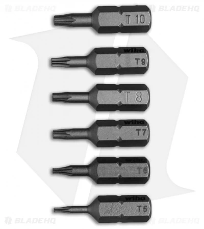 Wiha Tools 6 Piece Torx Bit Set - 71570 3 Wiha Tools 6 Piece Torx Bit Set - 71570