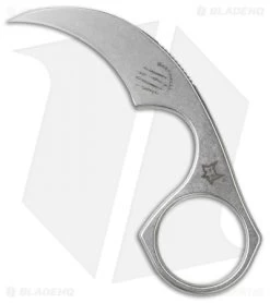 Bastinelli Diagnostic Karambit Fixed Blade Neck Knife Stonewash (1.5" Stonewash)