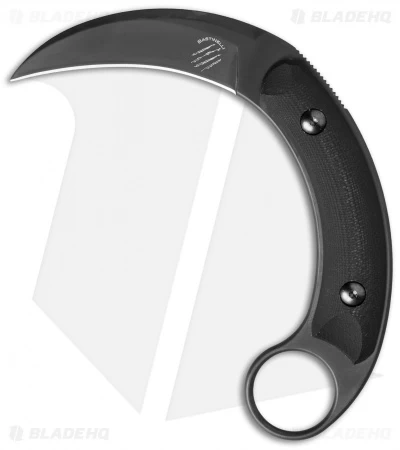 Bastinelli Kalinou Karambit Fixed Blade Knife (2.75" Black PVD) Fox 3 Bastinelli Kalinou Karambit Fixed Blade Knife (2.75" Black PVD) Fox