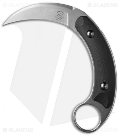 Bastinelli Kalinou Karambit Fixed Blade Knife (2.75" Stonewash) Fox 3 Bastinelli Kalinou Karambit Fixed Blade Knife (2.75" Stonewash) Fox