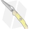 Bear & Son Cowhand Lockback Knife Yellow Delrin (2.875" Satin) C3149L