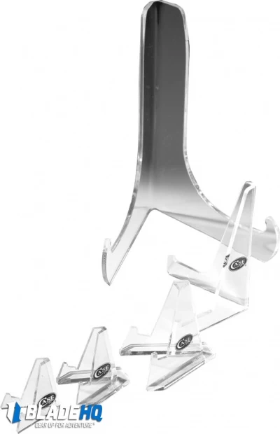 Case Knives Acrylic Knife Display Stand (Pack Of 5) 3 Case Knives Acrylic Knife Display Stand (Pack Of 5)