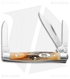 Case Small Stockman Knife 2.625" Genuine Stag (5333 SS) 00178
