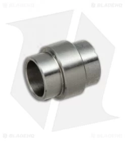 Flytanium Custom Titanium Lanyard Tube For Spyderco Paramilitary 2 - Satin