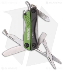 Gerber Dime Multi-Tool Green 0468 -Knife Shop gerber multi tool green dime 30 000468 c