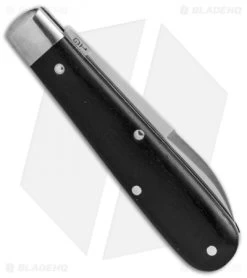 GEC #14 Tidoute Boy's Knife 2.325" Gabon Ebony 142116 -Knife Shop great eastern cutlery tidoute boys knife knifebright gabon ebony 142116 BHQ 37146 er side