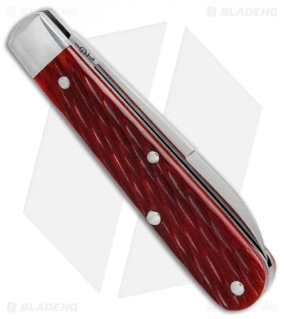 GEC #14 Tidoute Boy's Knife 2.325" Red Jigged Bone 142116 5 GEC #14 Tidoute Boy's Knife 2.325" Red Jigged Bone 142116 - Image 3