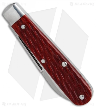 GEC #14 Tidoute Boy's Knife 2.325" Red Jigged Bone 142116 4 GEC #14 Tidoute Boy's Knife 2.325" Red Jigged Bone 142116 - Image 2