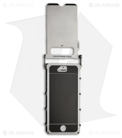 CRKT INoxCase Stainless Steel IPhone 5 Case 360° Cover INOX5SX 4 CRKT INoxCase Stainless Steel IPhone 5 Case 360° Cover INOX5SX - Image 2