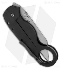 Liong Mah Duncan Karambit Frame Lock Knife Titanium (3.5" Satin) 2002 -Knife Shop liong mah ducan karambit 2002 side