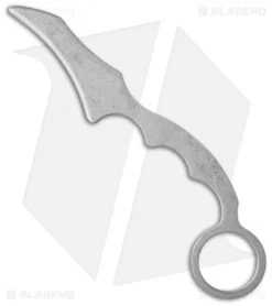 Max Venom DMaX Fighter Karambit Neck Knife + Aluminum Trainer Combo (2.5" Black) -Knife Shop max venom dmax silver