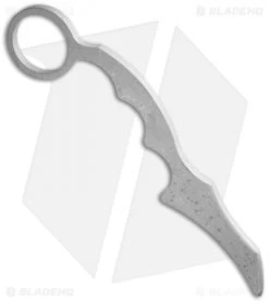 Max Venom DMaX Fighter Karambit Neck Knife + Aluminum Trainer Combo (2.5" Black) -Knife Shop max venom dmax silver side