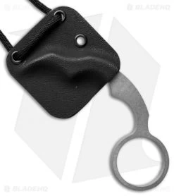 Max Venom Karambite Self-Defense Fixed Blade Neck Knife -Knife Shop max venom karambite sheath