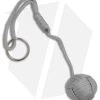 Monkeyz Fist Gray Paracord Lanyard Knot (Large 1-1/4" Ball)