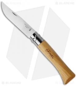 Opinel Knives Stainless Steel Folding Knife Beechwood Handles (Set Of 10) -Knife Shop opinel 001410 corkscrew knife