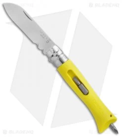 Opinel No. 9 DIY Folding Knife Yellow (3.25" Satin) 001792