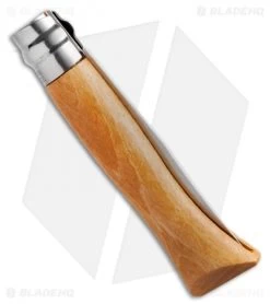 Opinel Knives No. 6 Carbon Steel Knife Beechwood (2.9" Satin) 5 Opinel Knives No. 6 Carbon Steel Knife Beechwood (2.9" Satin) -Knife Shop opinel carbon steel beech satin no 6 side