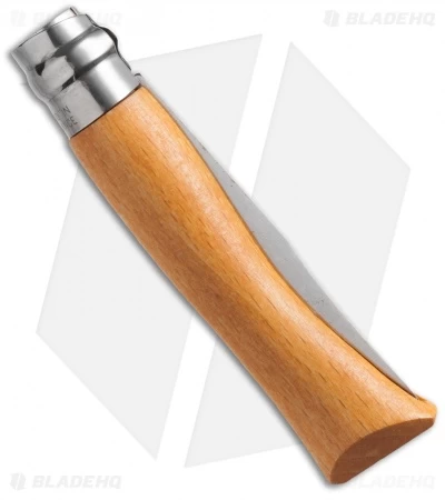 Opinel Knives No. 7 Carbon Steel Knife Beech Wood (3.06" Satin) 4 Opinel Knives No. 7 Carbon Steel Knife Beech Wood (3.06" Satin) - Image 2
