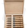 Opinel Nature Series No. 8 Stainless Steel Knife Collector Set (3.25" Satin) -Knife Shop opinel coffret collection 6 animalia chene 001637 box open cm