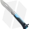 Opinel Knives No. 8 Outdoor Stainless Steel Knife Blue (3.25" Serr) 1 Opinel Knives No. 8 Outdoor Stainless Steel Knife Blue (3.25" Serr) -Knife Shop opinel knives no8 outdoor ss blue serr BHQ 14359 er