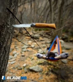 Opinel Knives No. 6 Stainless Steel Knife Olivewood (2.9" Satin) #6 SS -Knife Shop opinel no 6 olivewood ss BHQ 20453 tree hammock dl