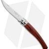 Opinel Knives No 8 Slim Stainless Steel Folding Knife Padouk (3.125" Satin) #8 2 Opinel Knives No 8 Slim Stainless Steel Folding Knife Padouk (3.125" Satin) #8 -Knife Shop opinel op00015 slim bubinga 8