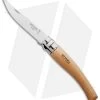 Opinel Knives No 10 Slim Stainless Steel Folding Knife Beechwood (4" Satin) #10 -Knife Shop opinel op00517 slim beechwood 10