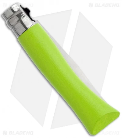 Opinel Knives No. 7 Stainless Steel Knife Green Beech Wood (3.06" Satin) #7 SS 4 Opinel Knives No. 7 Stainless Steel Knife Green Beech Wood (3.06" Satin) #7 SS - Image 2