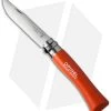 Opinel Knives No. 7 Stainless Steel Knife Orange Beech Wood (3" Satin) #7 SS -Knife Shop opinel op01426 cm