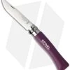 Opinel Knives No. 7 Stainless Steel Knife Plum Purple (3.06" Satin) #7 SS -Knife Shop opinel op01427 purple