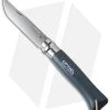 Opinel No 8 Trekking Stainless Steel Folding Knife Slate + Leather (3.25" Satin)