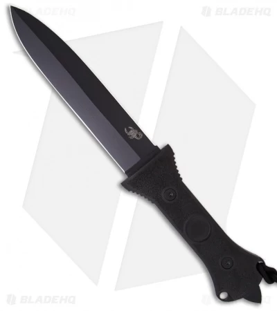 Scorpion Knives Fighting Dagger D/E Fixed Blade Knife (7" Black) 3 Scorpion Knives Fighting Dagger D/E Fixed Blade Knife (7" Black)