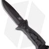 Scorpion Knives Overt Interceptor Knife Fixed Blade (5" Black Plain) 2 Scorpion Knives Overt Interceptor Knife Fixed Blade (5" Black Plain) -Knife Shop scorpion interceptor t ov i