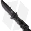 Scorpion Knives Overt Pathfinder Knife Fixed Blade (5" Black Plain) -Knife Shop scorpion pathfinder t ov p