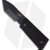 Scorpion Knives Tanto Tactical Fixed Blade Knife (3" Black Plain) 2 Scorpion Knives Tanto Tactical Fixed Blade Knife (3" Black Plain) -Knife Shop scorpion tanto 3in t to 002