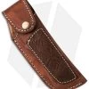 Venture 7.5" V114F Leather Fixed Blade Belt Sheath Brown -Knife Shop venture 7 5in brown 2 tone cm